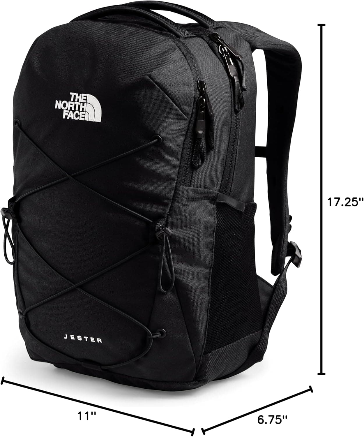 The North Face Women's Jester Everyday Backpack, Blk-NPF, OSFA | Commuter Travel Bag, Laptop Sleeve, Water-Repellent