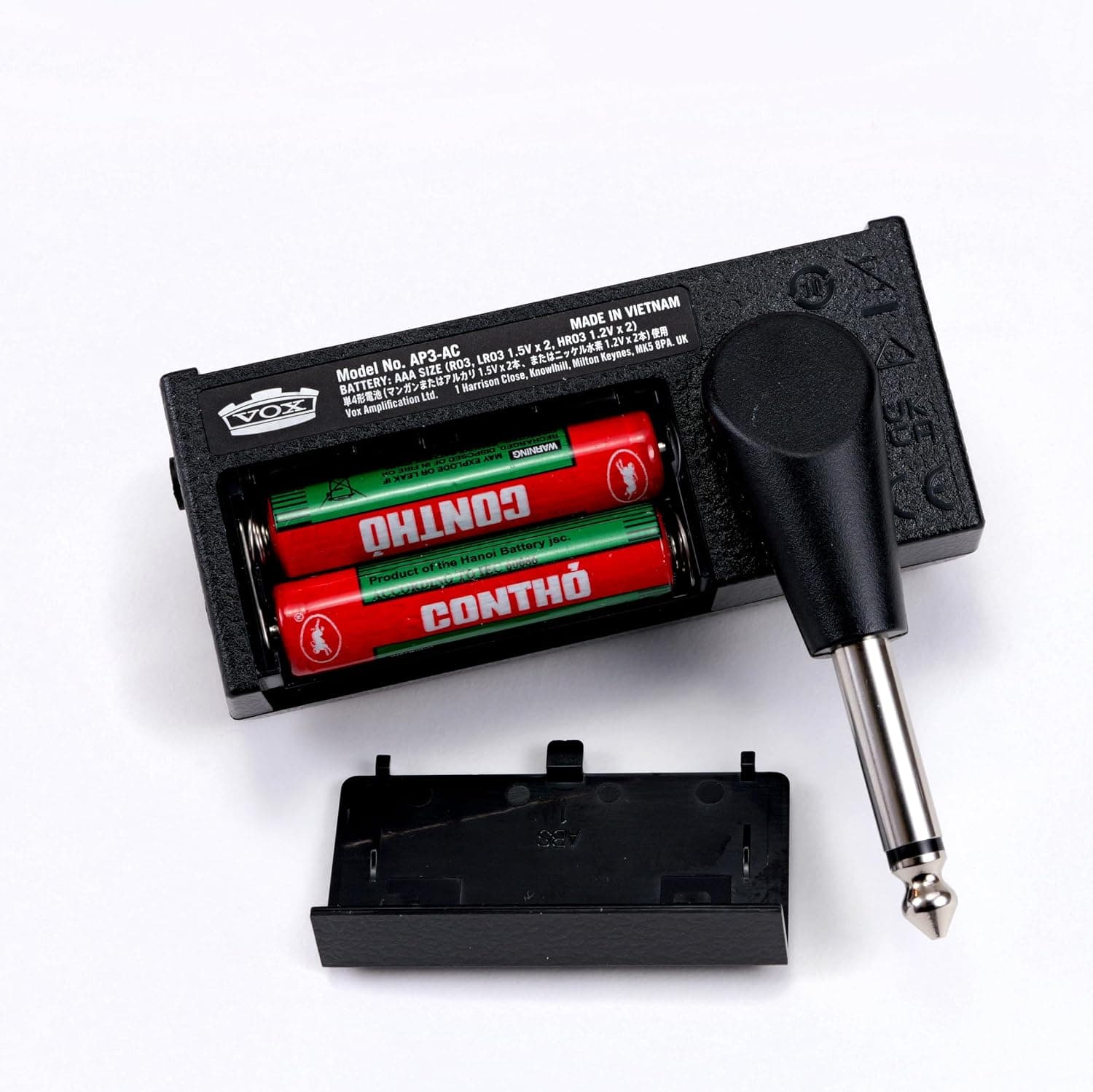 Vox amPlug 3 Bass Compact Bass Headphone Amplifier w/ Built-In FX and Speaker Emulation