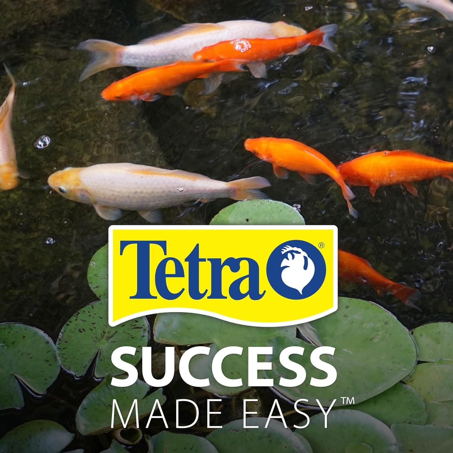 Tetra Pond Koi Vibrance Soft Sticks, Floating Pond Fish Food, 2.42 lbs | Daily Diet for Koi Fish and Ornamental Goldfish, Feed When Water is Above 50 Degrees, Highly Digestible, Clean & Clear Water