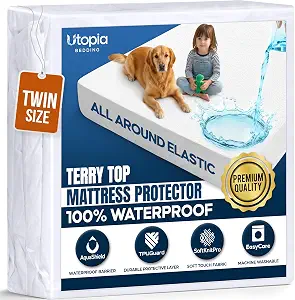 Utopia Bedding Waterproof Mattress Protector Review