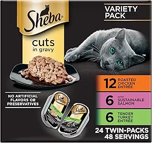 Sheba Perfect Portions Cuts Wet Cat Food Review