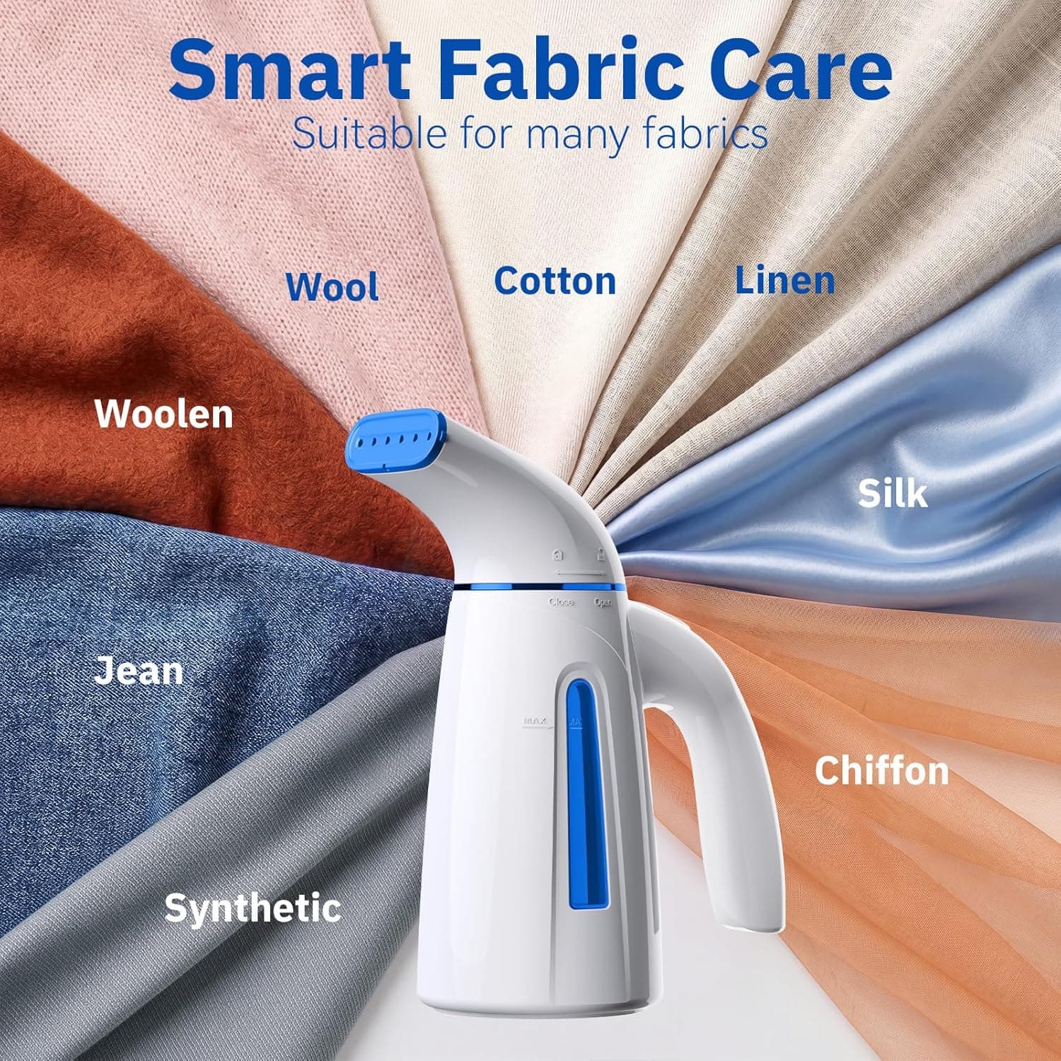 OGHom Steamer for Clothes, Handheld Clothing Steamer for Garment, 240ml Big Capacity 700W Portable Travel Steam Iron (Only for 120V)