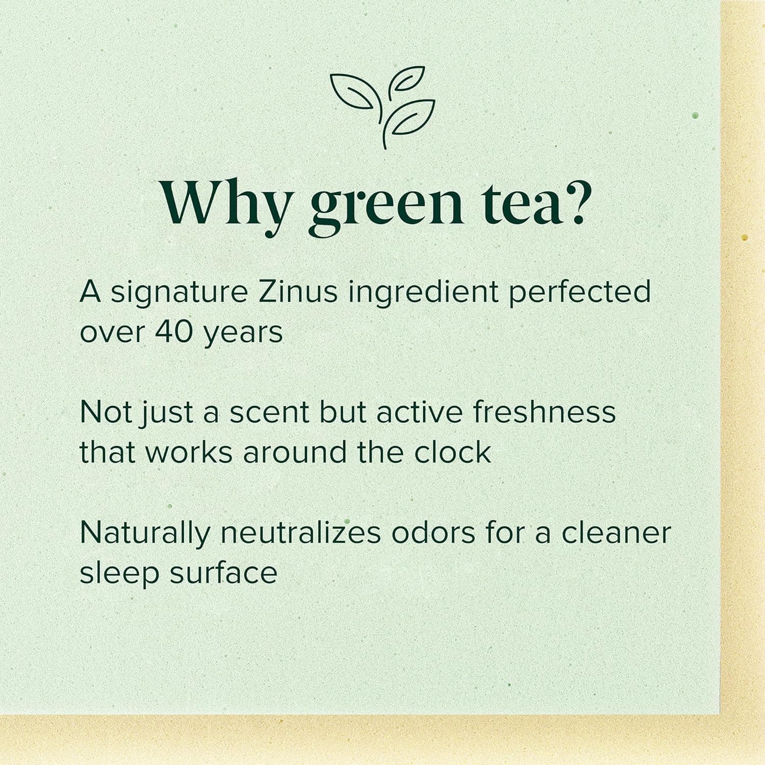 Zinus 5 Inch Twin Green Tea Memory Foam Mattress, Medium Firm Feel | Pressure-Relieving Comfort & Full-Body Support, Naturally Fresh, CertiPUR-US & OEKO-TEX Certified Safe Materials