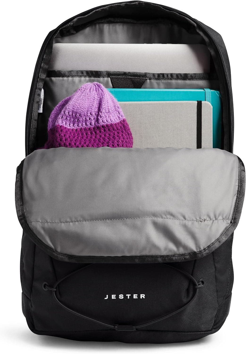 The North Face Women's Jester Everyday Backpack, Blk-NPF, OSFA | Commuter Travel Bag, Laptop Sleeve, Water-Repellent