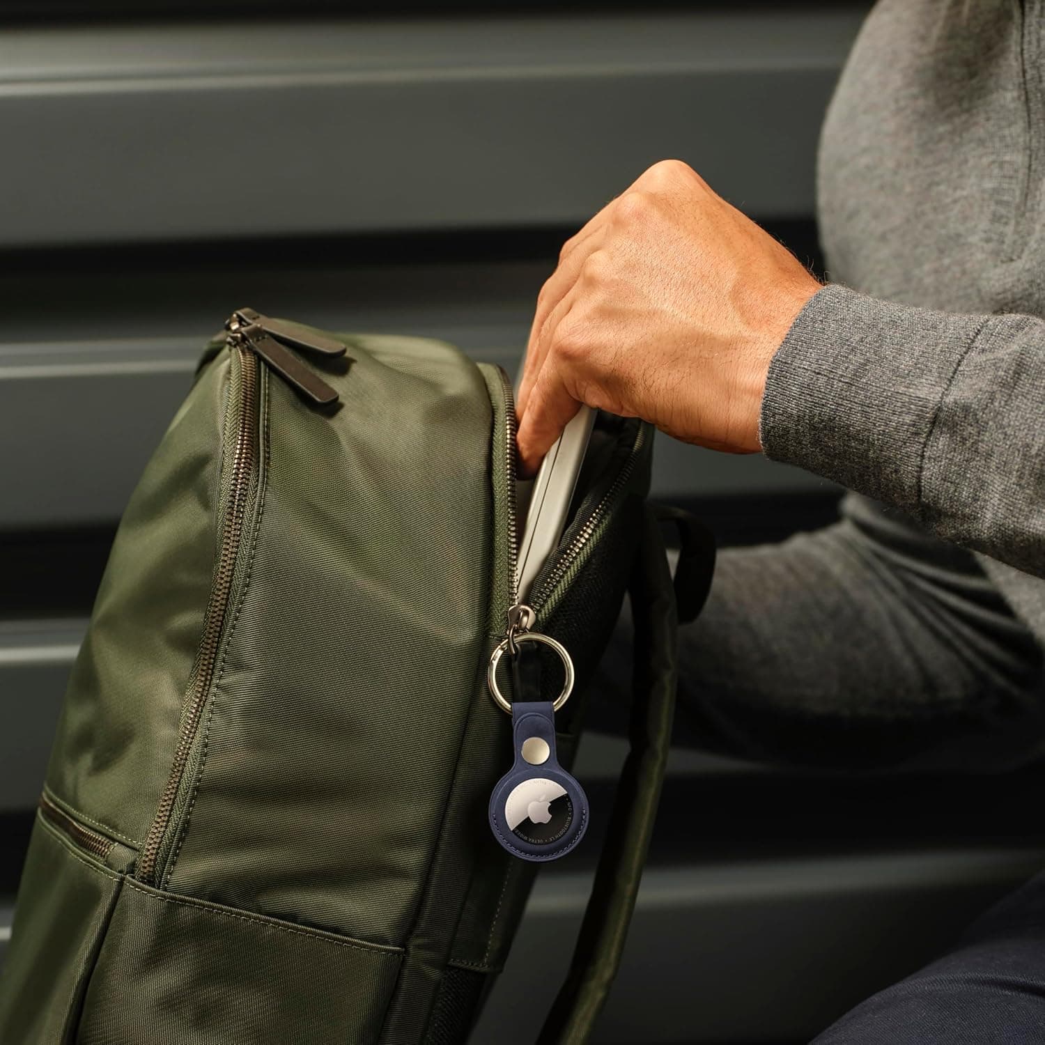 Apple AirTag (2nd Generation): Tracker for Keychain, Wallet, and More; Locator with Sound; Simple One-Tap Setup with iPhone or iPad; Key Finder with up to 1.5X Precision Finding Range