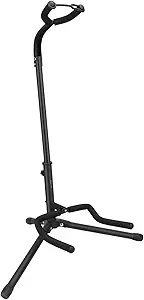 Amazon Basics Height Adjustable Foldable Guitar Stand Review