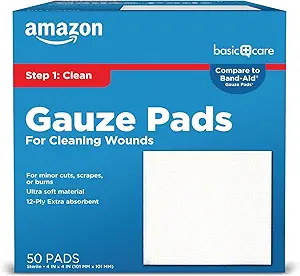 Amazon Basic Care Gauze Pads Review