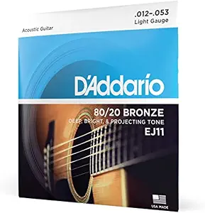 D'Addario EJ11 Acoustic Guitar Strings Review
