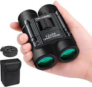 Dranbol 12X25 Mini Pocket Binoculars Review