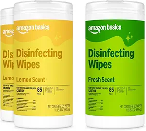 Amazon Basics Disinfecting Wipes Review