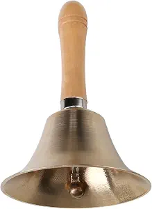 TDOCK Super Loud Solid Brass Hand Call Bell Review